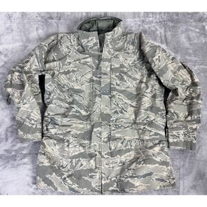 USAF ABU Tiger Stripe Gore Tex Parka Medium Short ECWCS Gen III Jacket